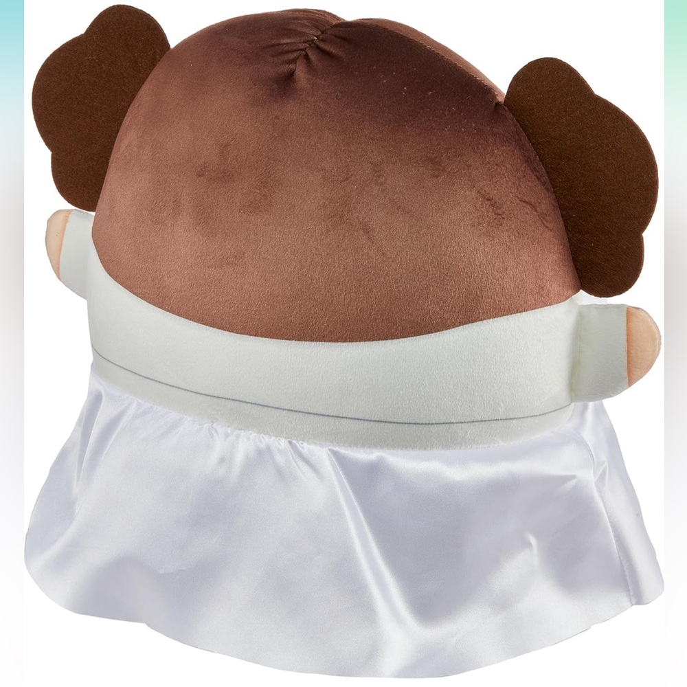 New Mattel Star Wars Princess Leia, Soft Rounded Pillow Collectible, 10-inch - Picture 4 of 4